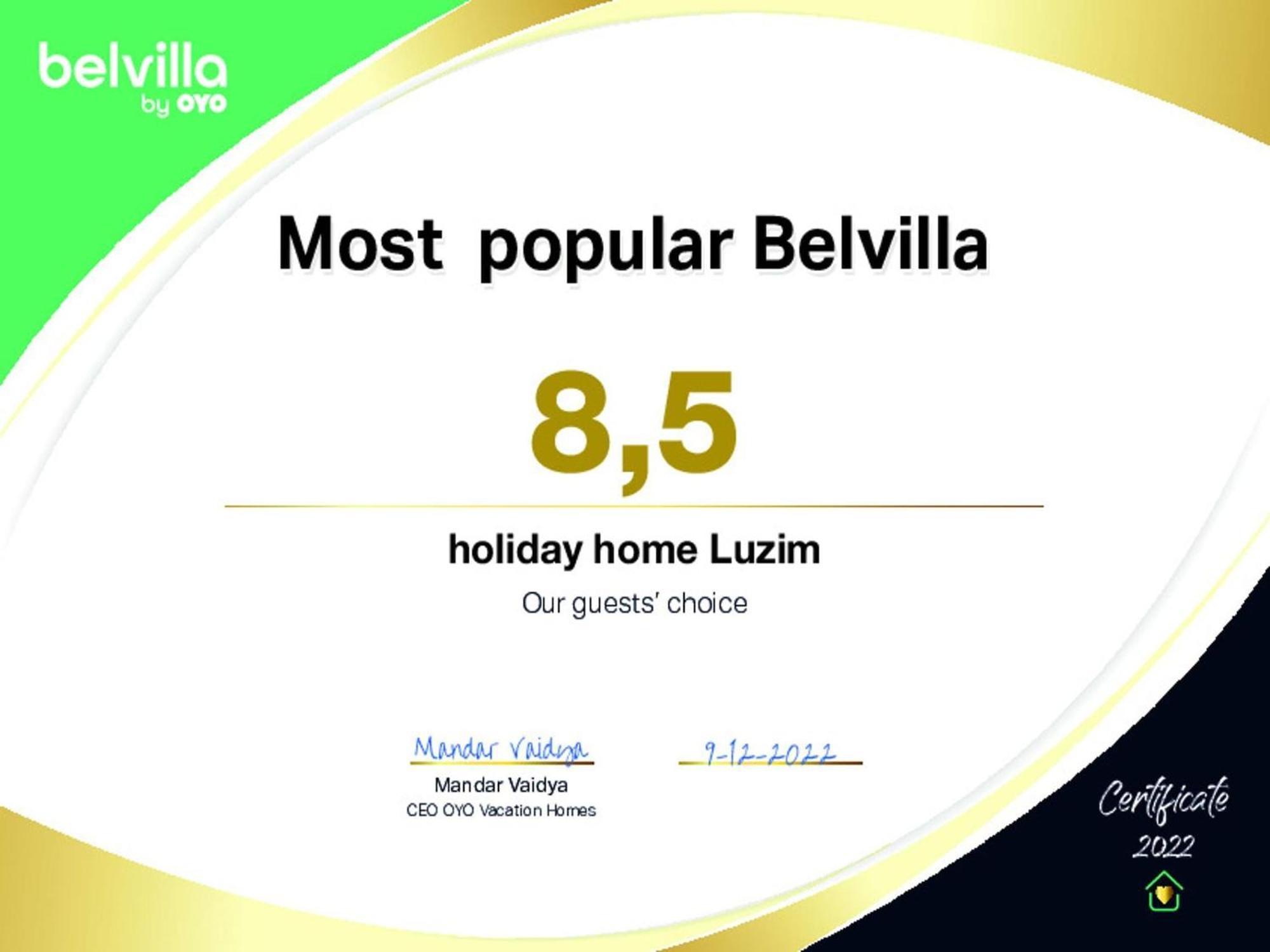 Holiday Home, Luzim Екстер'єр фото